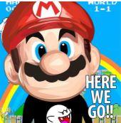 Mario Here We Go (10X10)