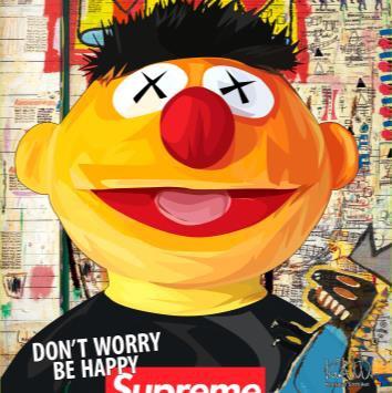 Sesame Street: Ernie_Supreme Pop Art (10X10)