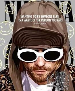 Kurt Cobain_Wanting To Be Someone (10X10)