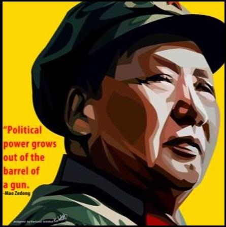 Mao Zedong Yellow Large Pop Art (30'X40')