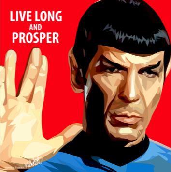 Spock Ver2_Live Long (10X10)