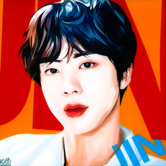 BTS Jin Pop Art (10'X10')