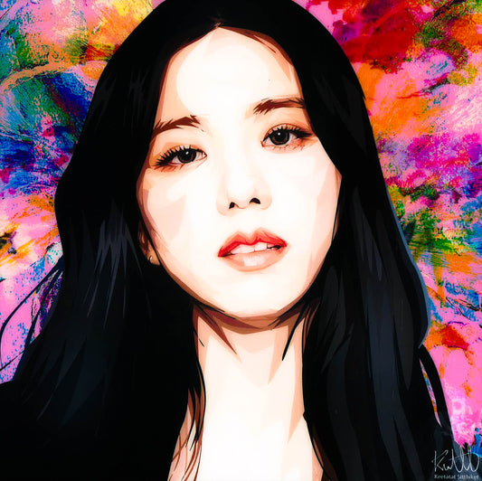 Jisoo Ver 2 Pop Art (10'X10')