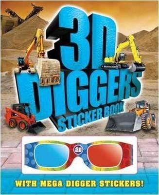 3D Diggers Sticker Book
