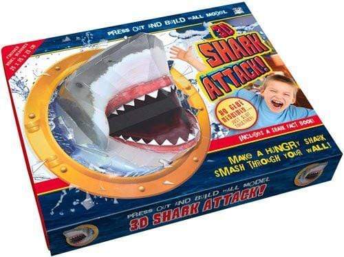 3D Shark Attack!: Make a Hungry Shark Smash Through Your Wall
