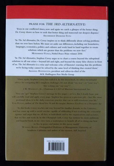 3rd Alternative: Solving Life's Most Difficult Problems