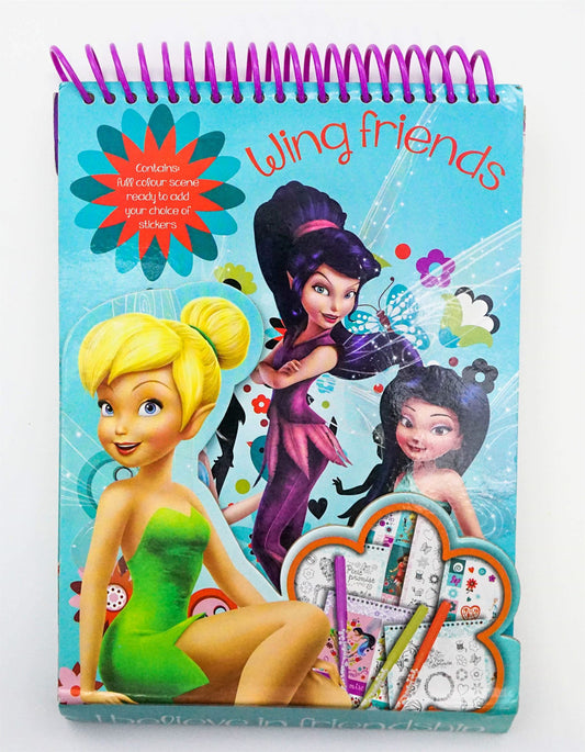 Fairies Wing Friends - Colour Your Own Sticker Set