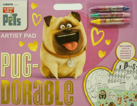 The Secret Life Of Pets: Artist Pad Pug-Dorable