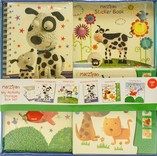 Marzipan My Activity Storage Box Set: Pets And Friends