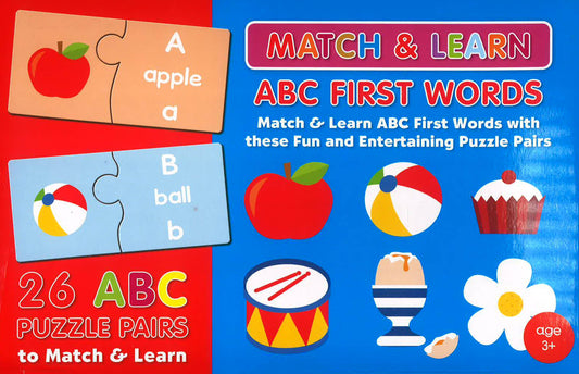 Match & Learn Box - Abc First Words