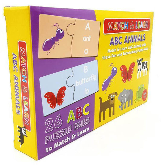Match & Learn Abc Animals