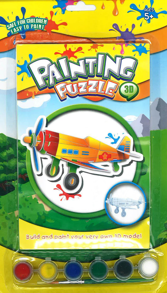 Painting Puzzle (3D) - Aeroplane