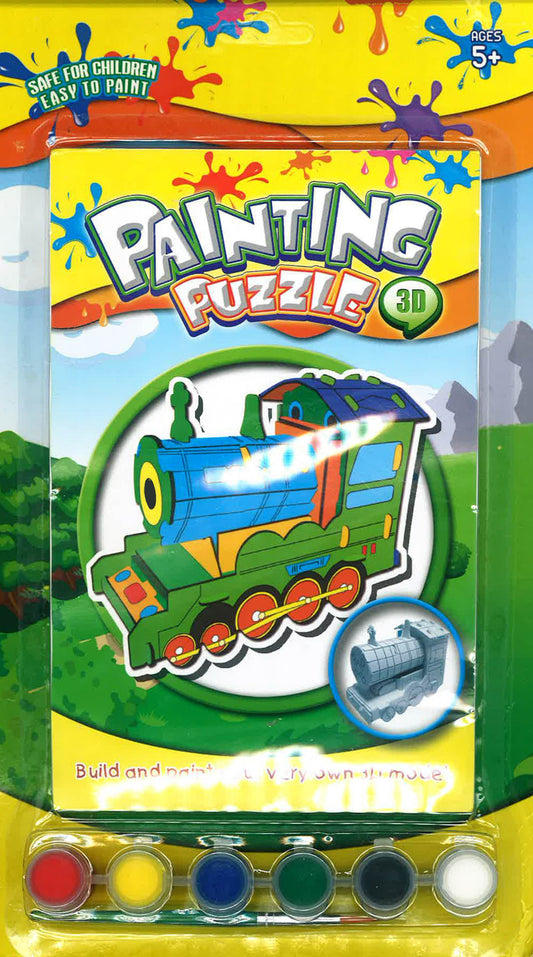 Painting Puzzle (3D) - Train