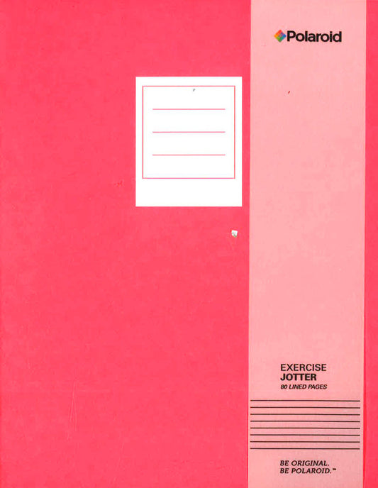Polaroid: Exercise Jotter (Pink)