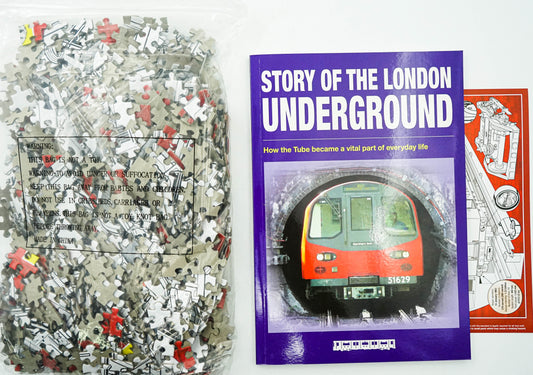 London Underground 1000 Piece Jigsaw And 96 Page Magazine