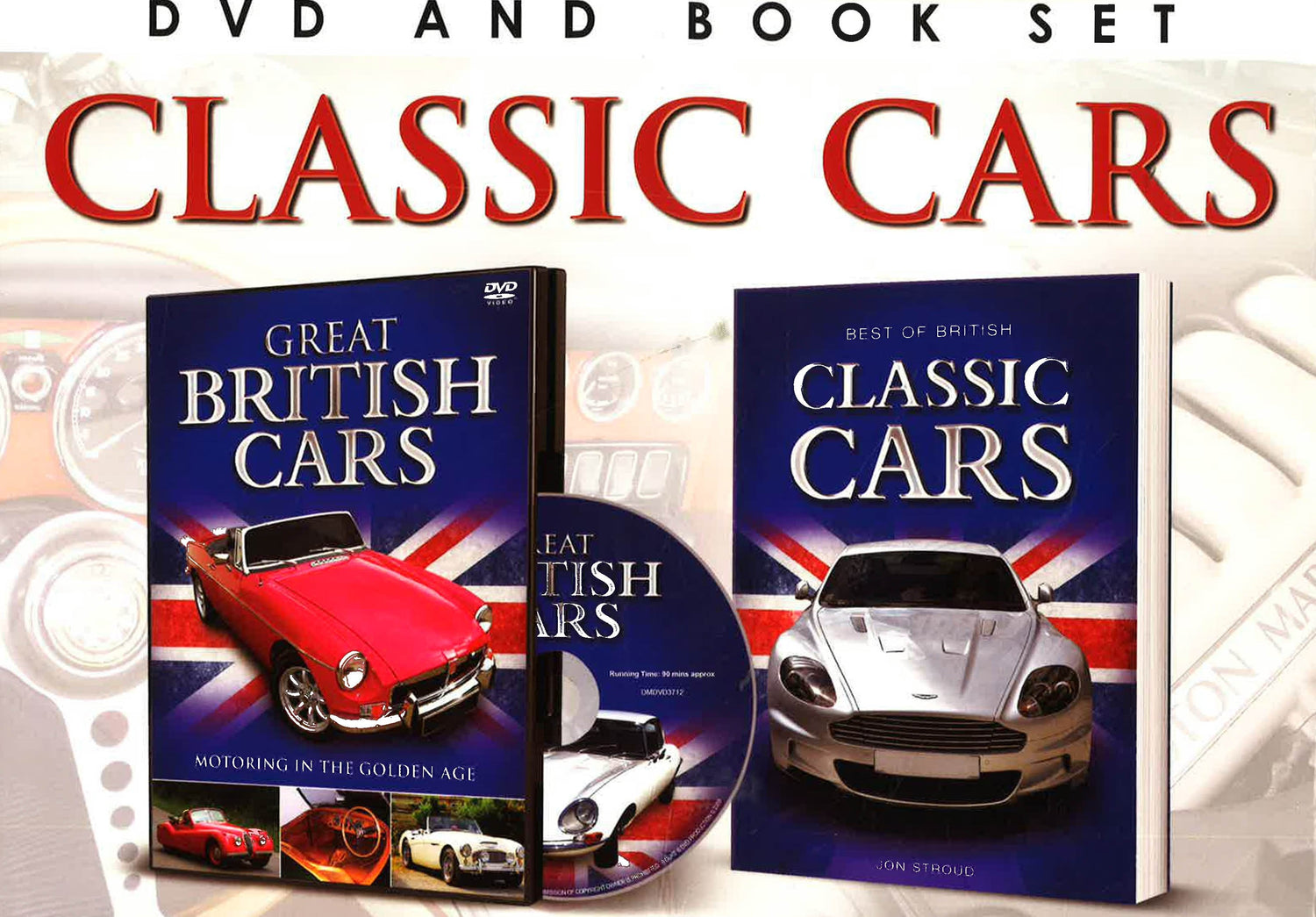 Classic Cars (Dvd And Book Set) – BookXcess