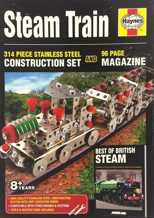 Steam Train Construction Set And Magazine