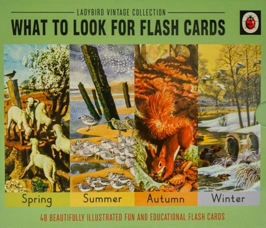 Ladybird Vintage Collection What To Look For Flash Cards