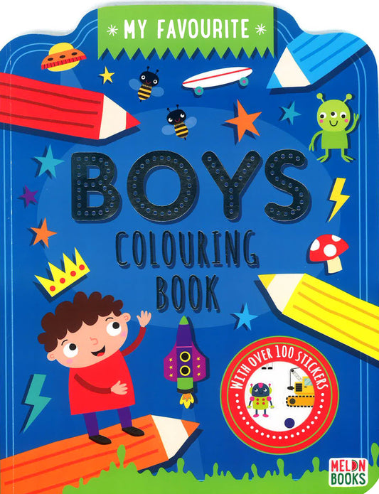 My Favourite Boys Colouring Book