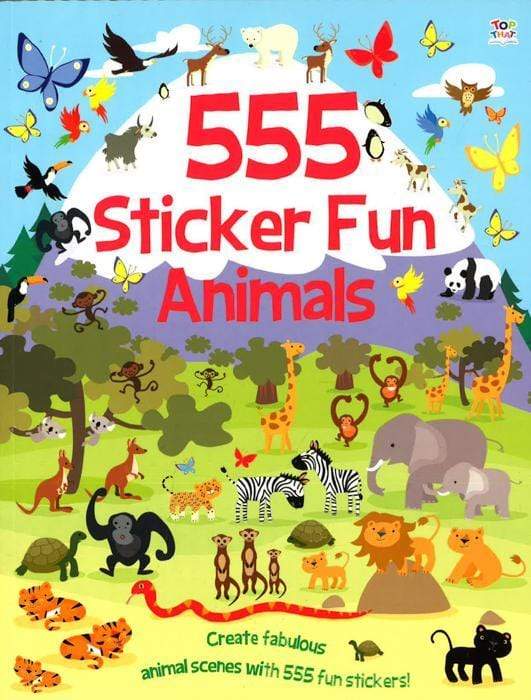 555 Sticker Fun Animals