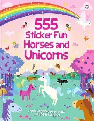 555 Sticker Fun Horses and Unicorns