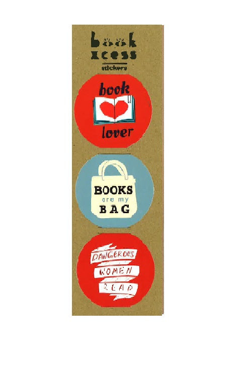Lover of Books (Sticker Badges)