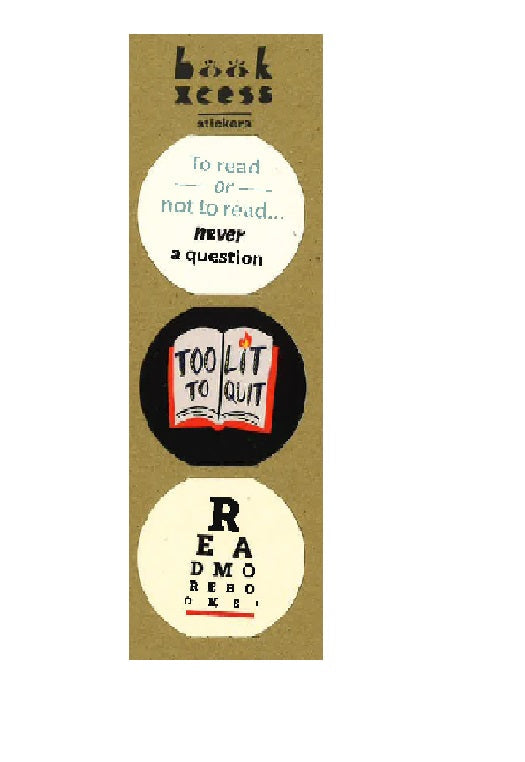 The Book Gang (Sticker Badges)