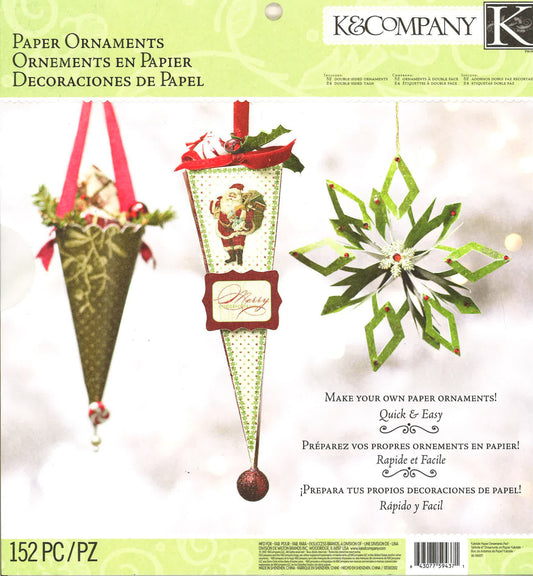 K&Company- Paper Ornaments