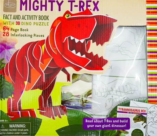 3D-Dino-Puzzle-W-Book-T-Rex