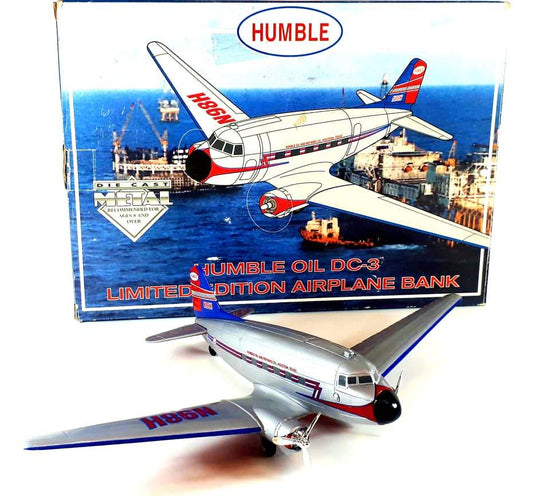 Humble Oil DC - 3 Limited Edition Airplane Bank