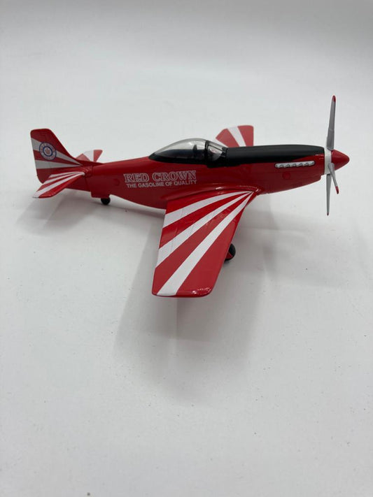 P-511D Mustang Airplane Bank - Red Crown Gasoline