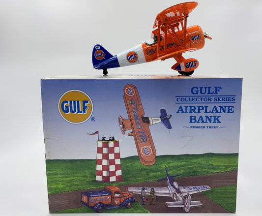 Gulf Collector Series Airplane Bank No.3