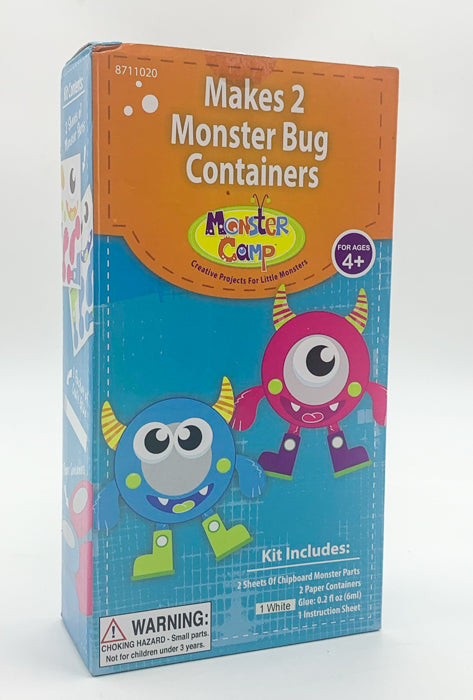 Monster Camp Makes 2 Monster Bug Containers