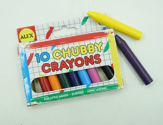 10 Chubby Crayons