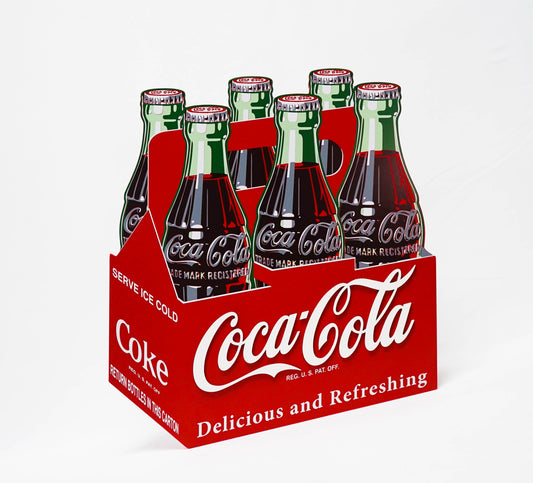 Coke Six Pack Sign