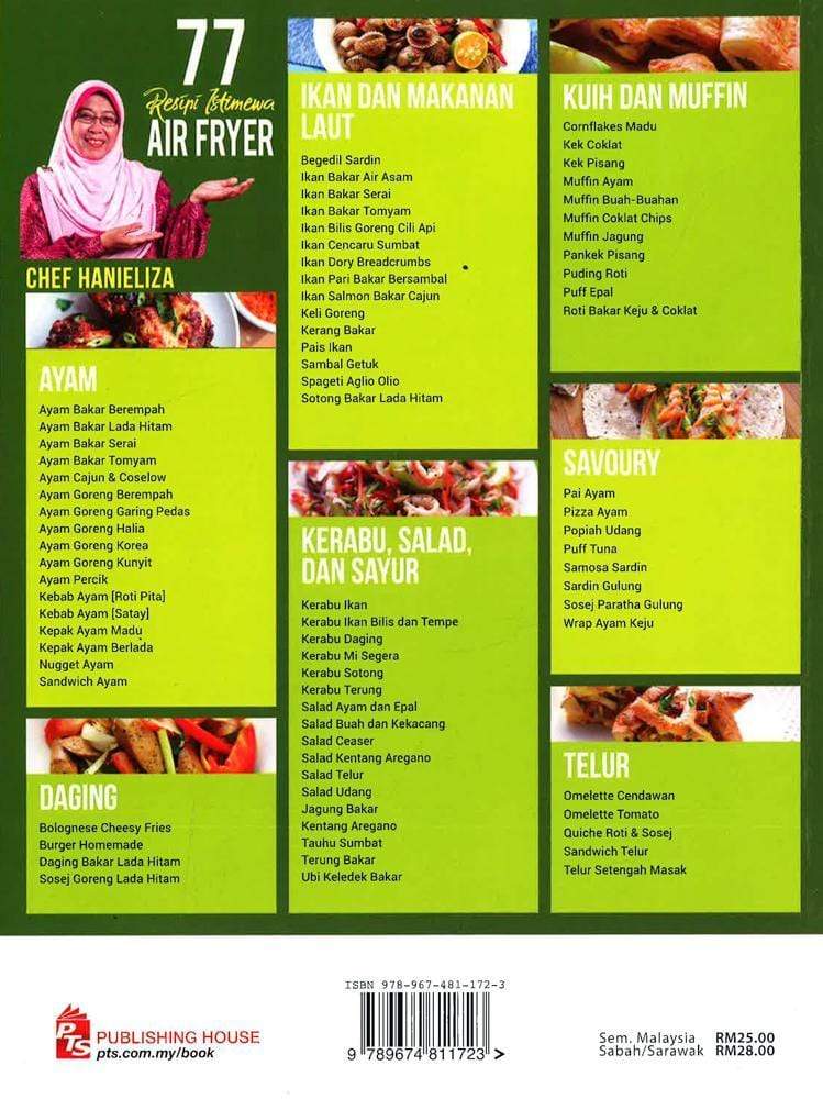 77 Resipi Istimewa Air Fryer