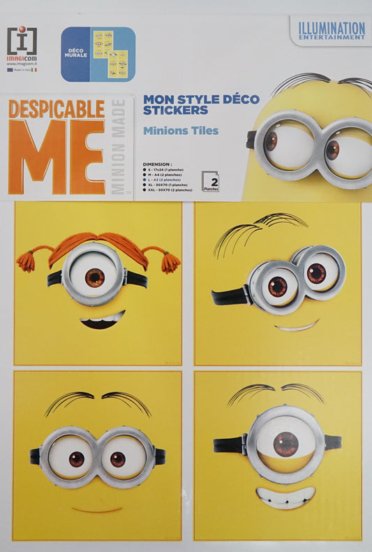Despicable Me Removable Stickers