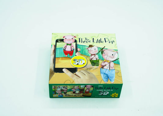 The Three Little Pigs: Come-To-Life Puzzle And Storybook