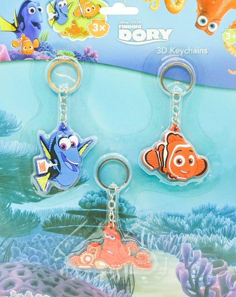Finding Dory: 3D Keychains