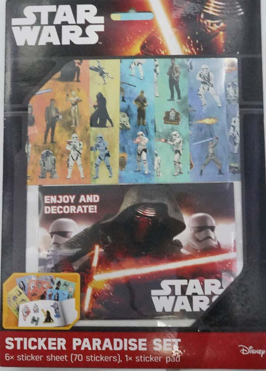 Star Wars 70 Sticker Paradise Set