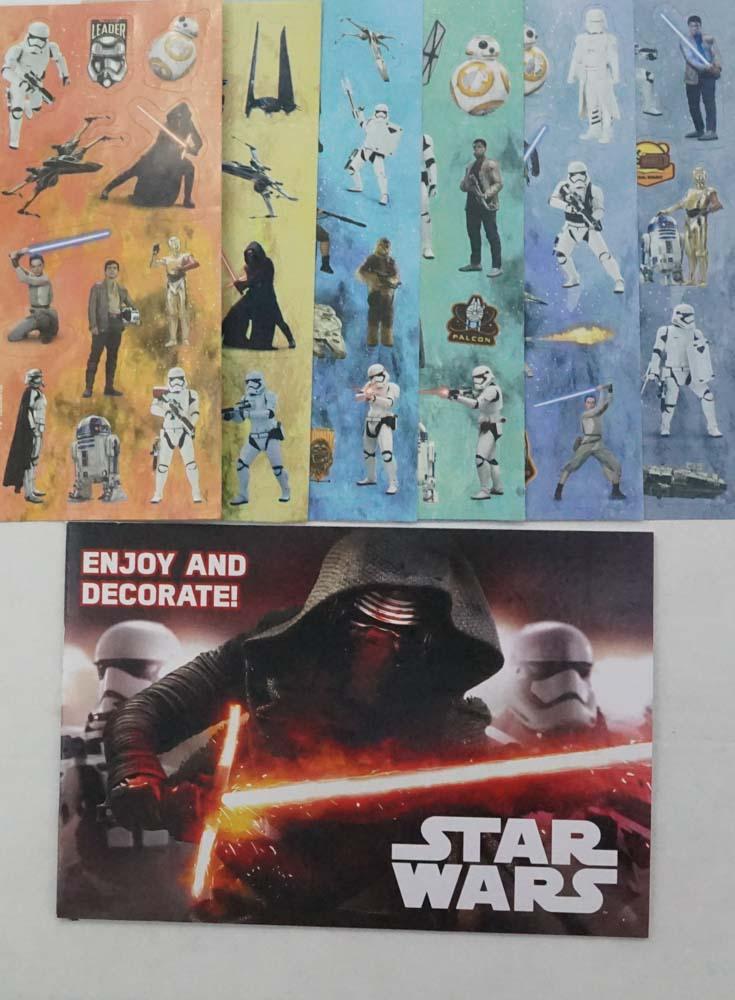 Starcade Sticker Star Wars 70 Sticker Paradise Set – BookXcess
