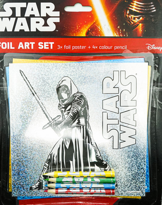 [10% OFF from 1-6 MAY 2024] Disney Star Wars: Foil Art Set