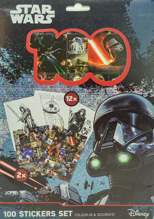 [10% OFF from 1-6 MAY 2024] Star Wars 100 Stickers Set