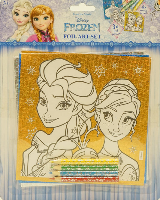Disney Frozen: Foil Art Set