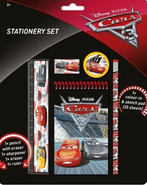Disney Pixar Cars 3: Stationery Set