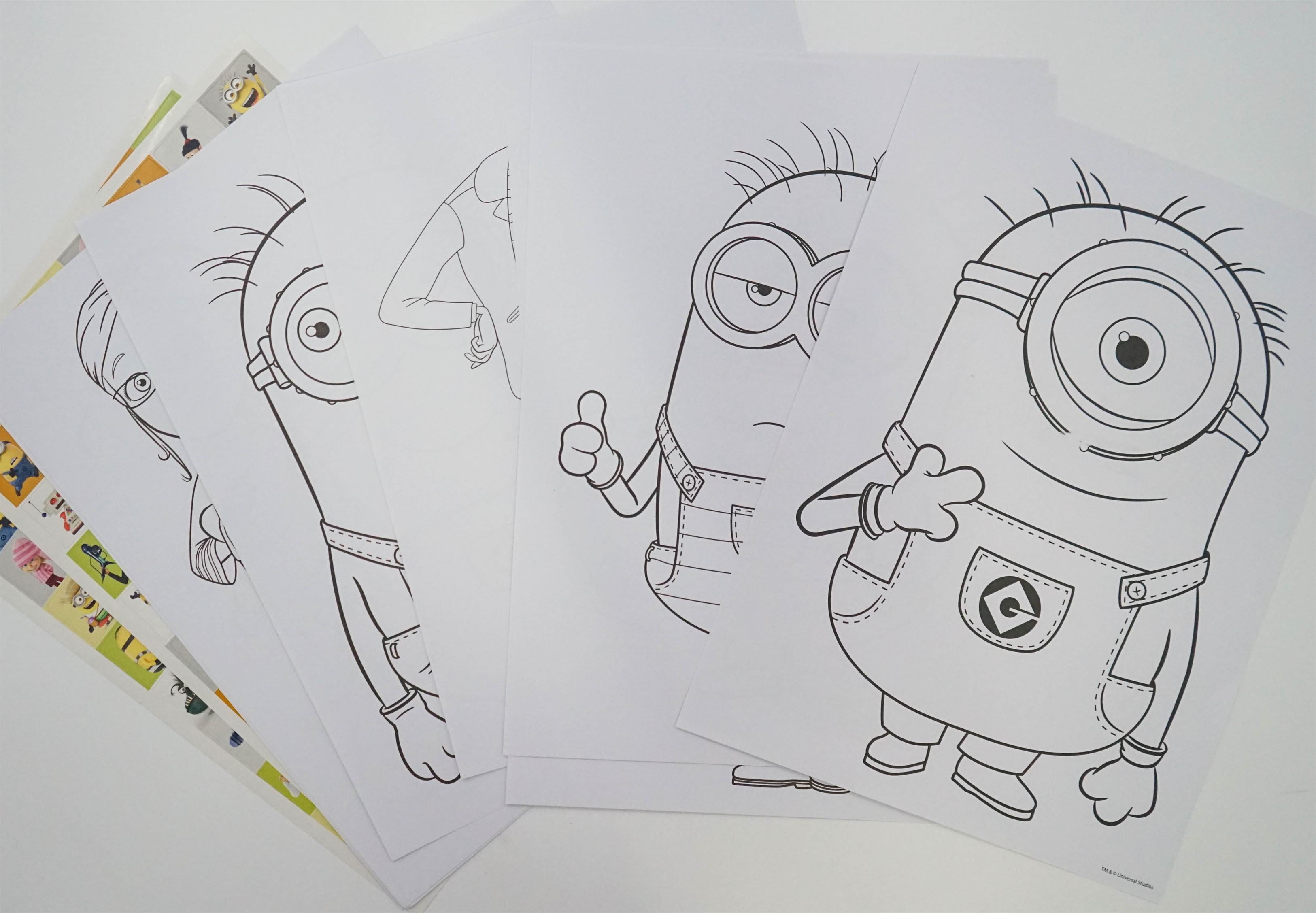 Despicable Me Sticker Making Despicable Me 100 Stickers Set Activity – BookXcess