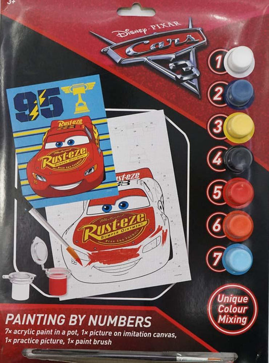 Cars 3: Painting By Numbers
