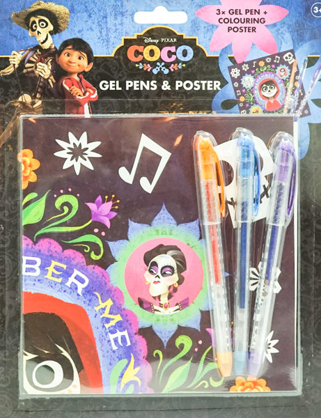 Coco: Gel Pens & Poster