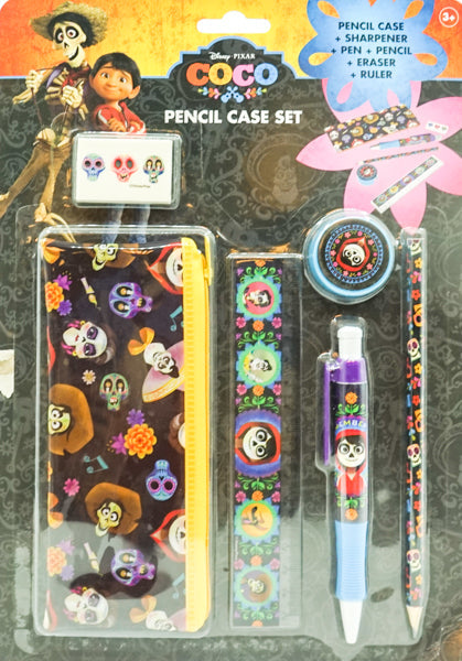 Disney Pixar Coco: Pencil Case Set