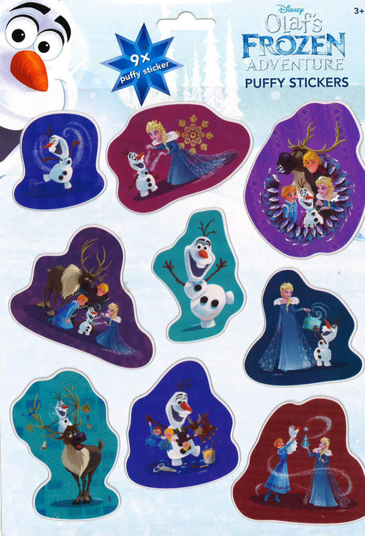 Disney Olaf's Frozen Adventure Puffy Stickers